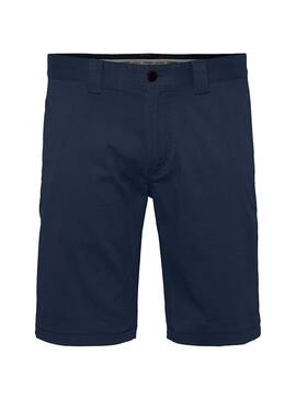 Bermuda Tommy Jeans Scanton Chino Bleu Marine Homme