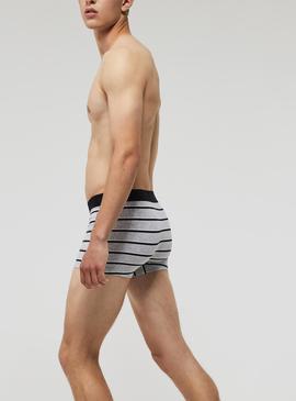 Pack 3 Slip Lacoste Sport Bleu Marine Homme