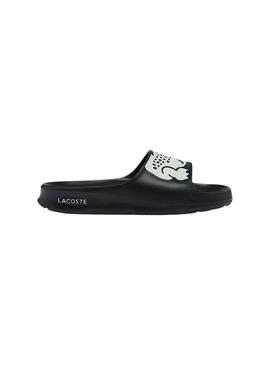 Flip flops Lacoste Croco 2.0 Noires Pour Femme