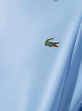 T-Shirt Lacoste Sport en Piqué Bleu pour Homme