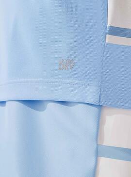 T-Shirt Lacoste Sport en Piqué Bleu pour Homme