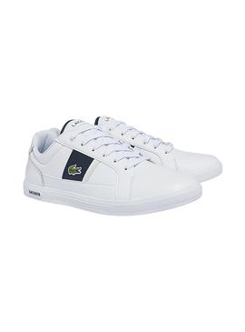 Baskets Lacoste Europa Court Blancs Homme