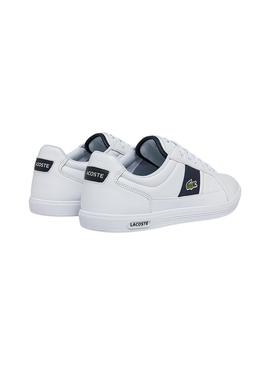 Baskets Lacoste Europa Court Blancs Homme