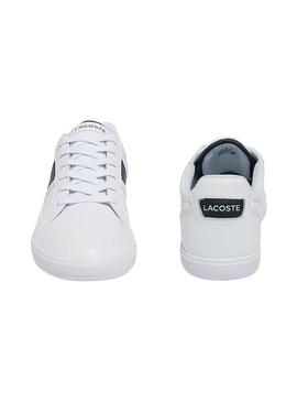 Baskets Lacoste Europa Court Blancs Homme