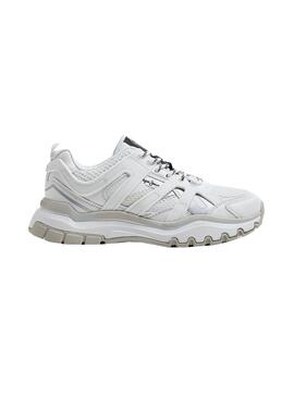 Baskets Pepe Jeans Banksy Trek Blancs Femme