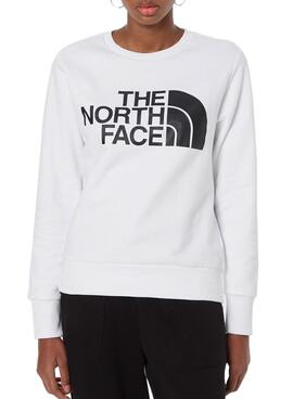 Sweat The North Face Standard Crew Blanc Femme