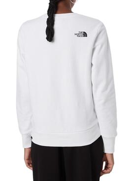 Sweat The North Face Standard Crew Blanc Femme