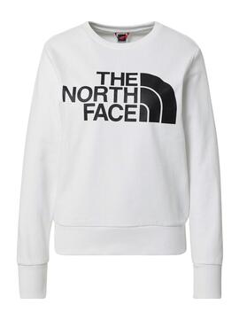 Sweat The North Face Standard Crew Blanc Femme