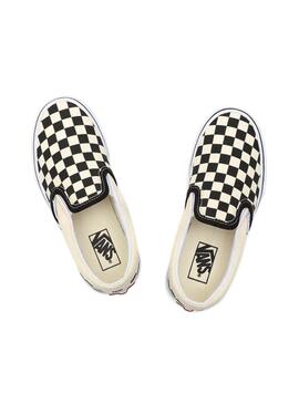 Baskets Vans Classic Enfilable Noire Garçon Fille