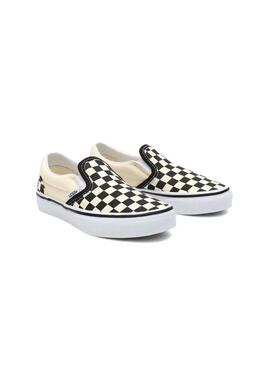 Baskets Vans Classic Enfilable Noire Garçon Fille