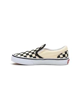 Baskets Vans Classic Enfilable Noire Garçon Fille