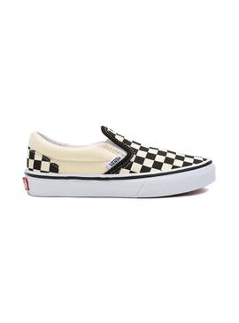 Baskets Vans Classic Enfilable Noire Garçon Fille