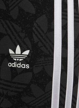 Leggings Adidas Logo Carbone pour Fille