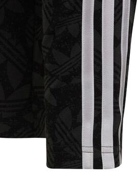 Leggings Adidas Logo Carbone pour Fille