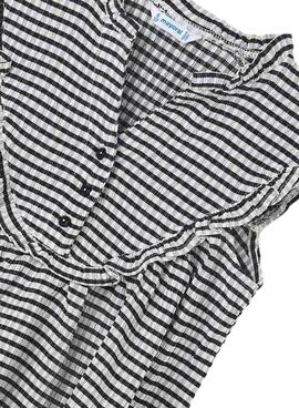 Set Mayoral Knitted Estampillé Noire pour Fille