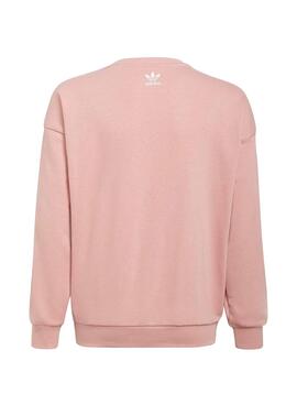 Sweat Adidas Original Pastel Rosa Pour Fille