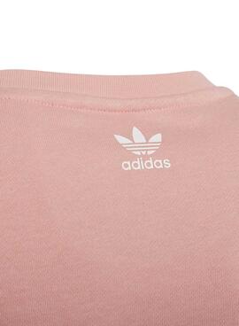 Sweat Adidas Original Pastel Rosa Pour Fille