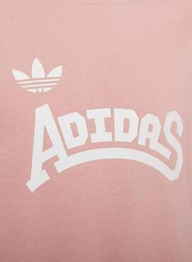 Sweat Adidas Original Pastel Rosa Pour Fille