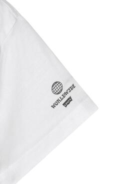 T-Shirt Levis Graphic Camouflage Blanc Pour Garçon