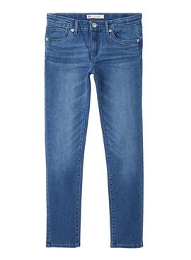 Jeans Levis 711 Skinny Bleu Pour Fille