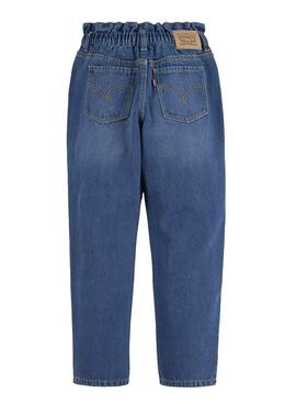 Jeans Levis High Sac Papier Vrac Azul
