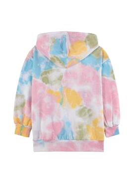 Sweat Levis Tie Dye Multicolor Pour Fille
