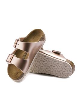 Sandales Birkenstock Arizona BF Rose pour Fille.