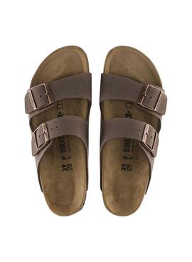 Sandales Birkenstock Arizona Moka Pour Femme