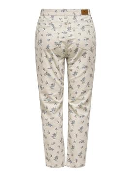 Jeans Only Imprimé Masha Beige Femme
