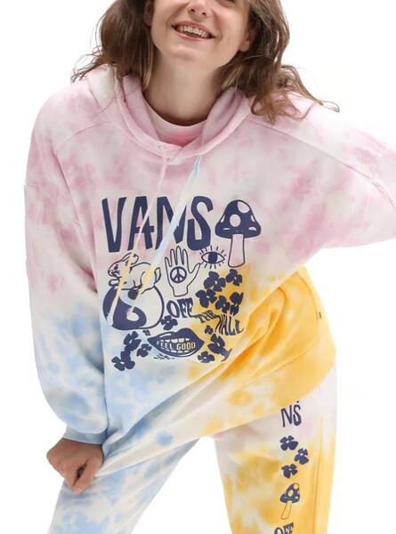 Sweat Vans Mascy Daze Tie Dye Multi Pour Femme
