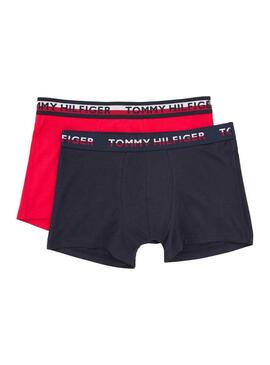Pack Coffres Tommy Hilfiger Trunk Rouge Homme