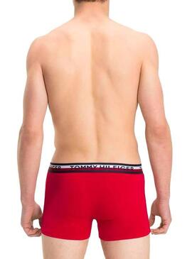 Pack Coffres Tommy Hilfiger Trunk Rouge Homme