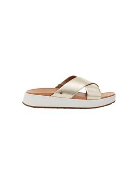 Sandales UGG Emily Doradas Pour Femme