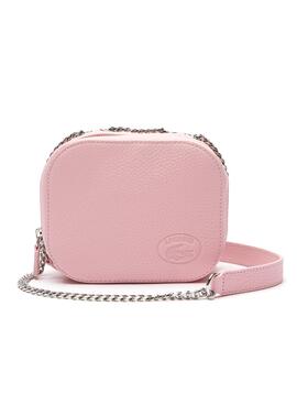 Sac à main Lacoste Croco Crew Rosa pour Femme
