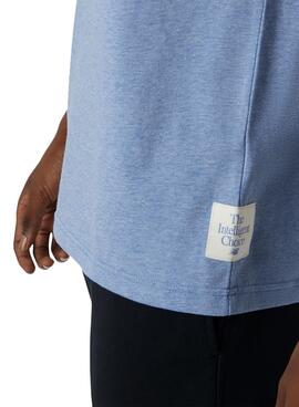 T-Shirt New Balance Essentiels Pure Bleu Homme