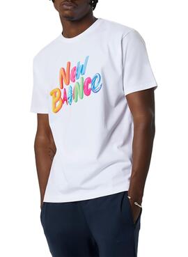 T-Shirt New Balance Artiste Pack Blanc De Homme