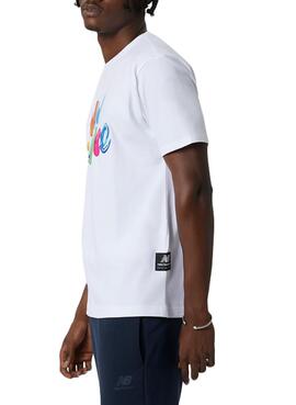 T-Shirt New Balance Artiste Pack Blanc De Homme