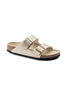 Sandales Birkenstock Arizona Dorado Brillant Femme