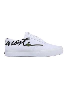Baskets Lacoste Jump Serve Blancs Pour Femme