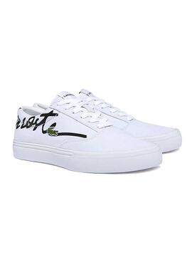 Baskets Lacoste Jump Serve Blancs Pour Femme