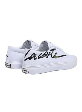 Baskets Lacoste Jump Serve Blancs Pour Femme
