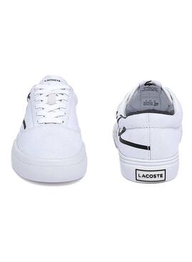 Baskets Lacoste Jump Serve Blancs Pour Femme