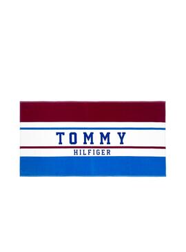 Serviette Tommy Hilfiger Rayures Homme et Femme