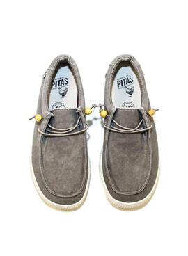 Chaussures Walk In Pitas 150 Wallabi Kaki Pour Homme