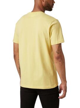 T-Shirt Helly Hansen Box Amarilla Pour Homme