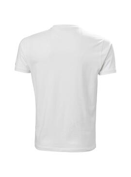 T-Shirt Helly Hansen RWB Graphic Blanc Homme