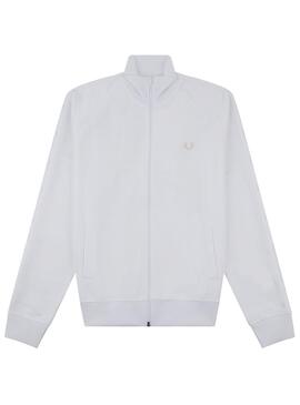Veste Fred Perry Survêtement Amour Blanc Homme