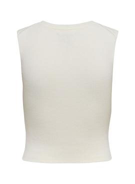 T-Shirt Only Majli Blanc Pour Femme