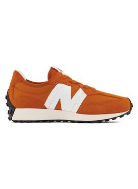 Baskets New Balance 327 Orange Pour Mini