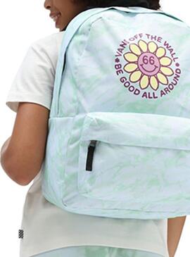 Sac À Dos Vans Realm Backpack Flor Vert Pour Enfants